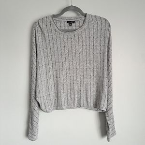 Dynamite relaxed-fit patterned grey shirt